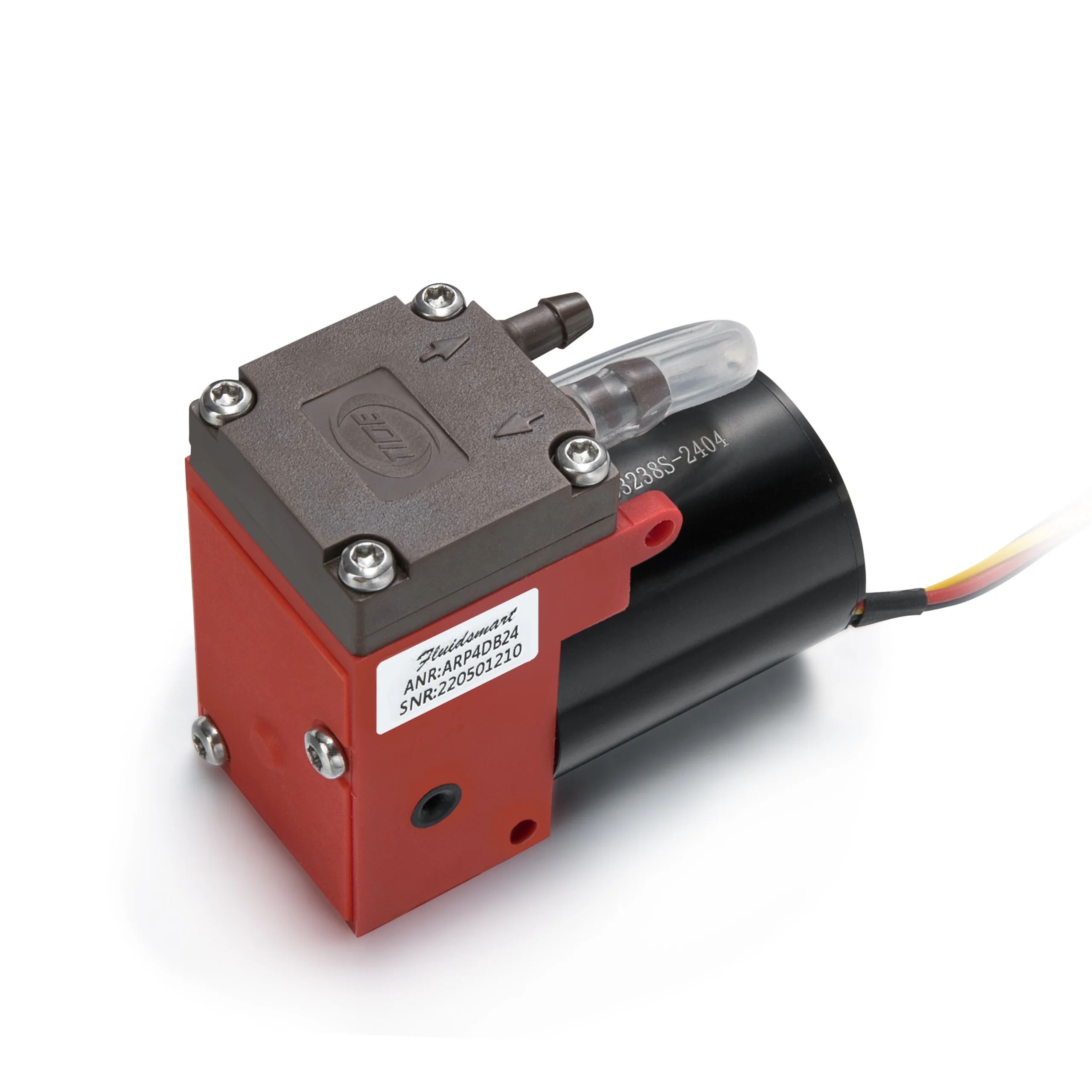 

Fluidsmart 2-3bar Positive Pressure Micro Piston Pump Oil-free Piston Pump Mini Compressor Brushless Micro air Pump