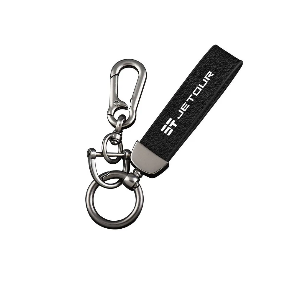 For JETOUR G700 2025-2026 Premium Anti-Lost Belt Keychain Key Ring Waist Lanyard Custom Auto Accessories Interior Modification