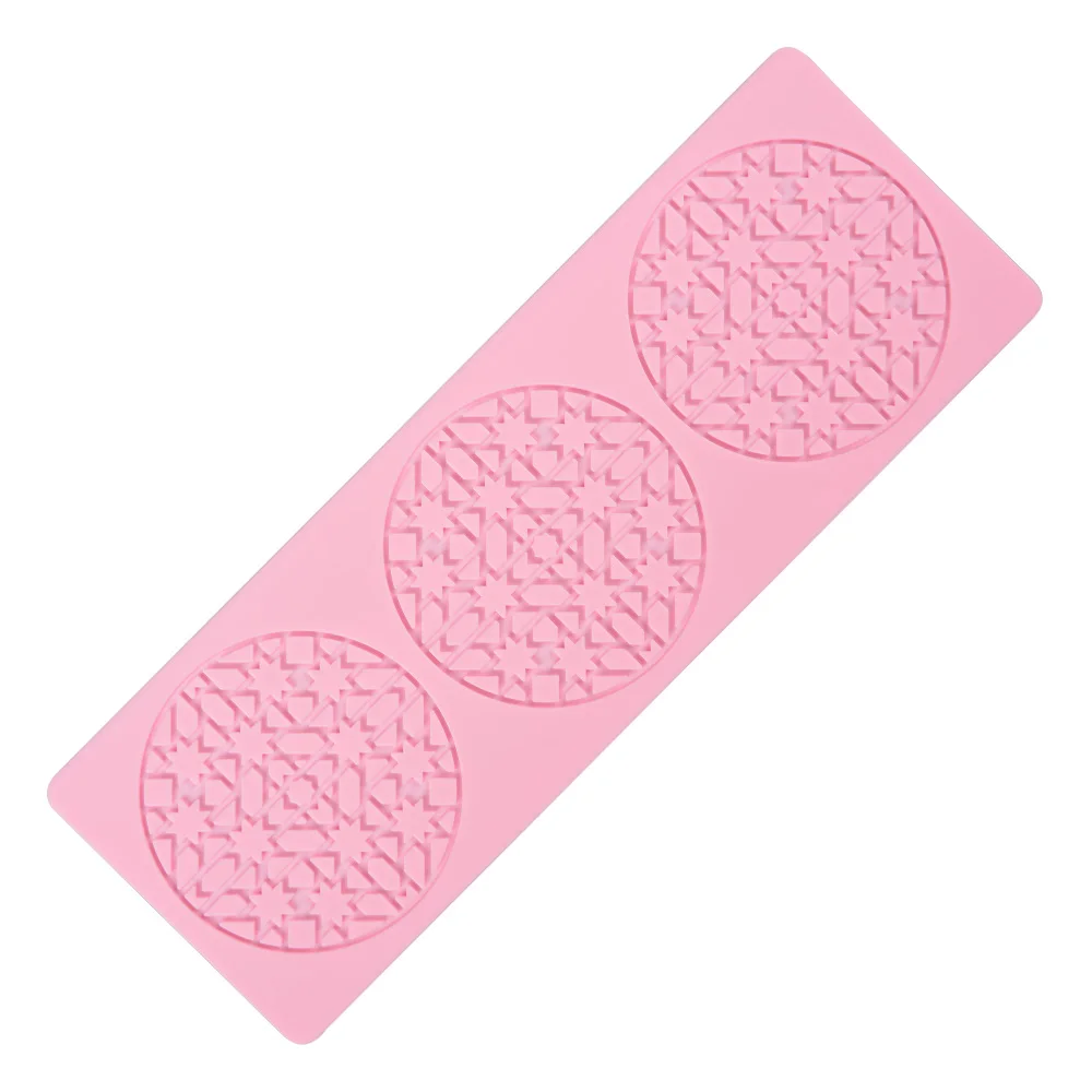 Silicone Mold Mats Hot Pads  Rest Honeycomb Silicone Pot Printing Multipurpose Heat Resistant Kitchen Accessories Heat Proof Mat