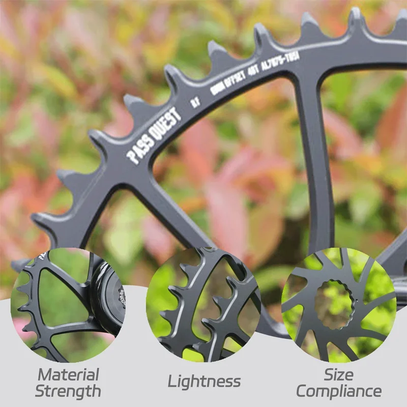 For Easton Raceface Chainring Race Face Mtb Plate 32 Teeth Direct Mount Oval Round Crown 34 36 38 Teeth 0mm Offset Narrow Wide - view 2