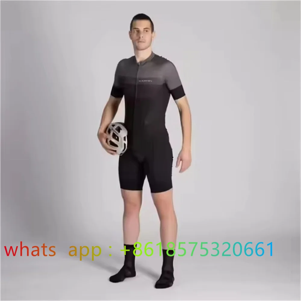 

Мужской велосипедный комбинезон для лета, для горных велосипедов, скоростных гонок, дышащий, с толстой подушкой для сиденья, для триатлона, бега, 2026