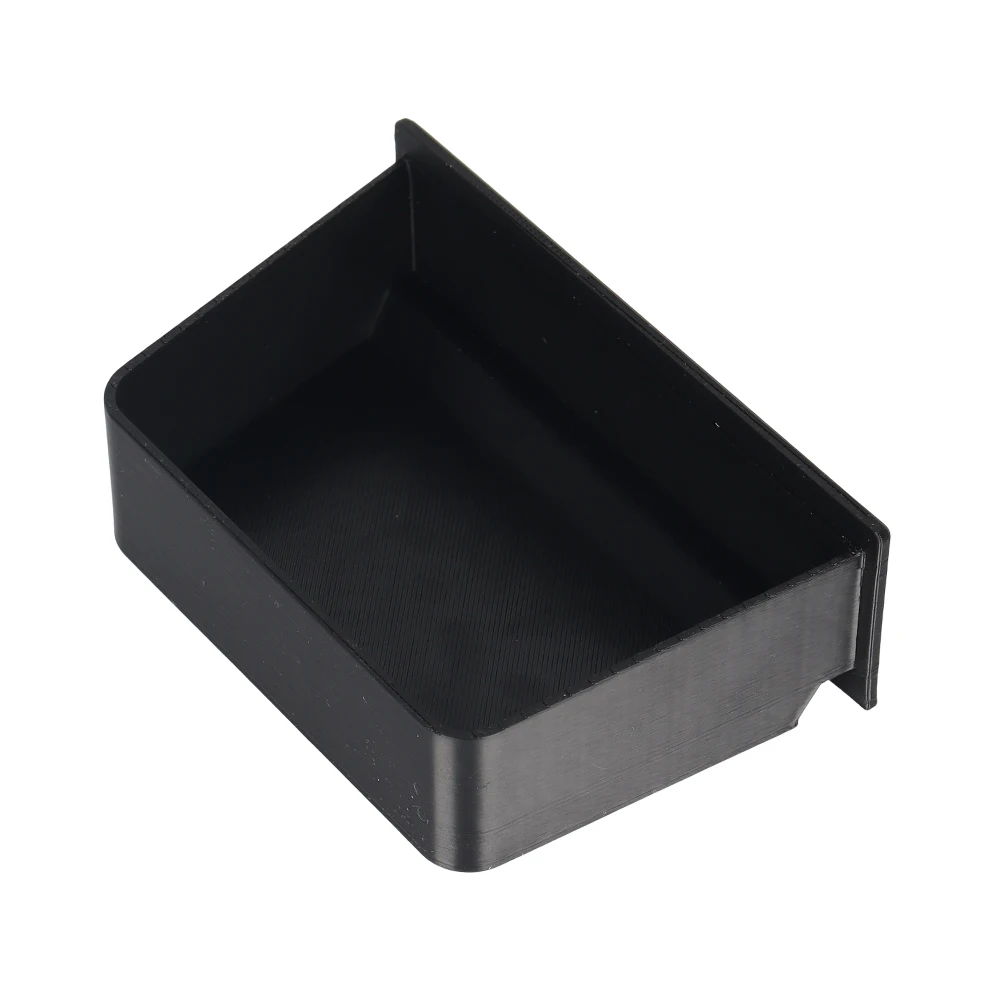 Black ABS Center Drawer Organizer for VW Transporter T6 Durable Plastic Car Dash Dashboard Storage Box for Vehicle Interior