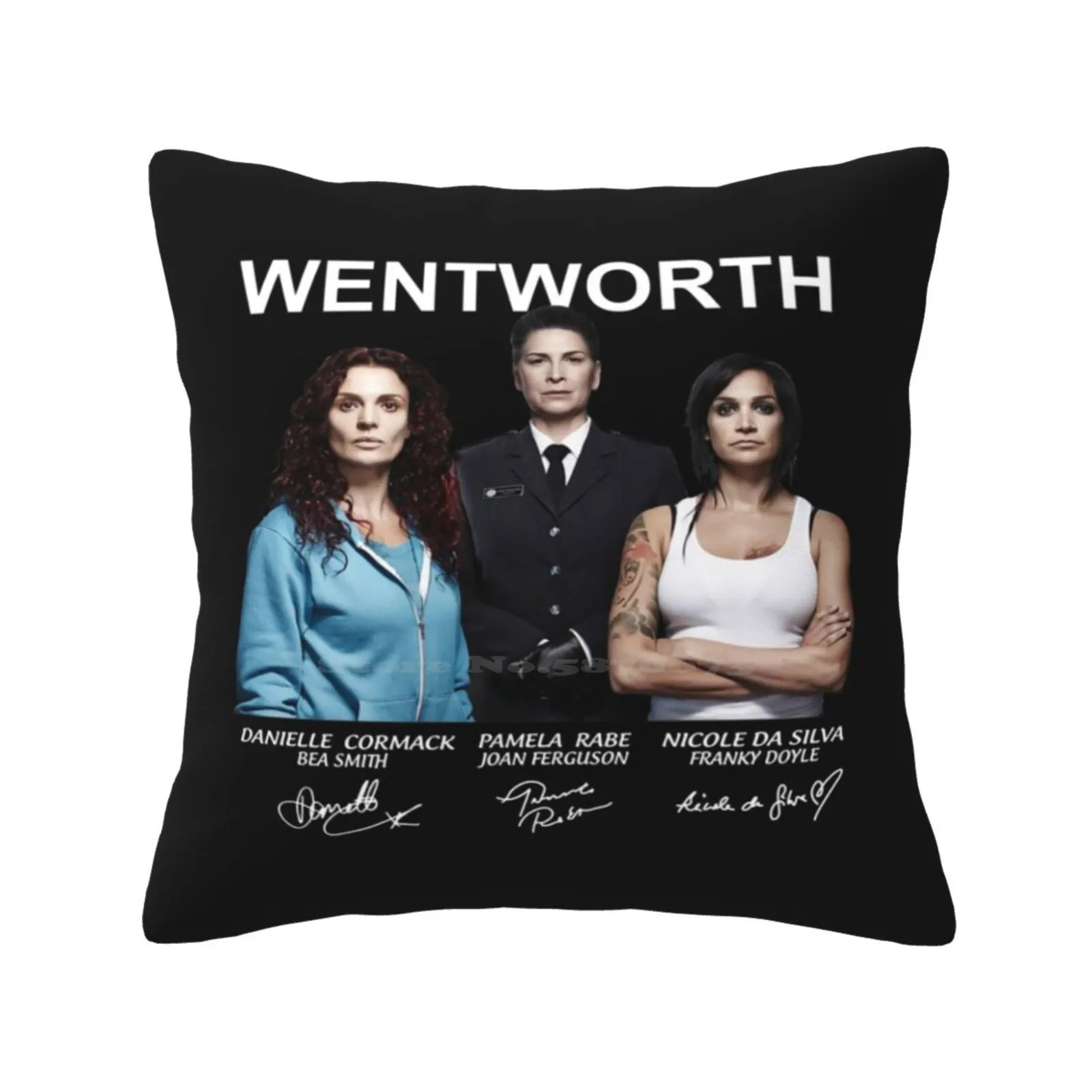 Wentworth Prison Franky-Doyle Bea-Smith Cast Pillows Case Bedroom Home Decoration Wentworth Prison Franky Doyle Bea Smith Cast