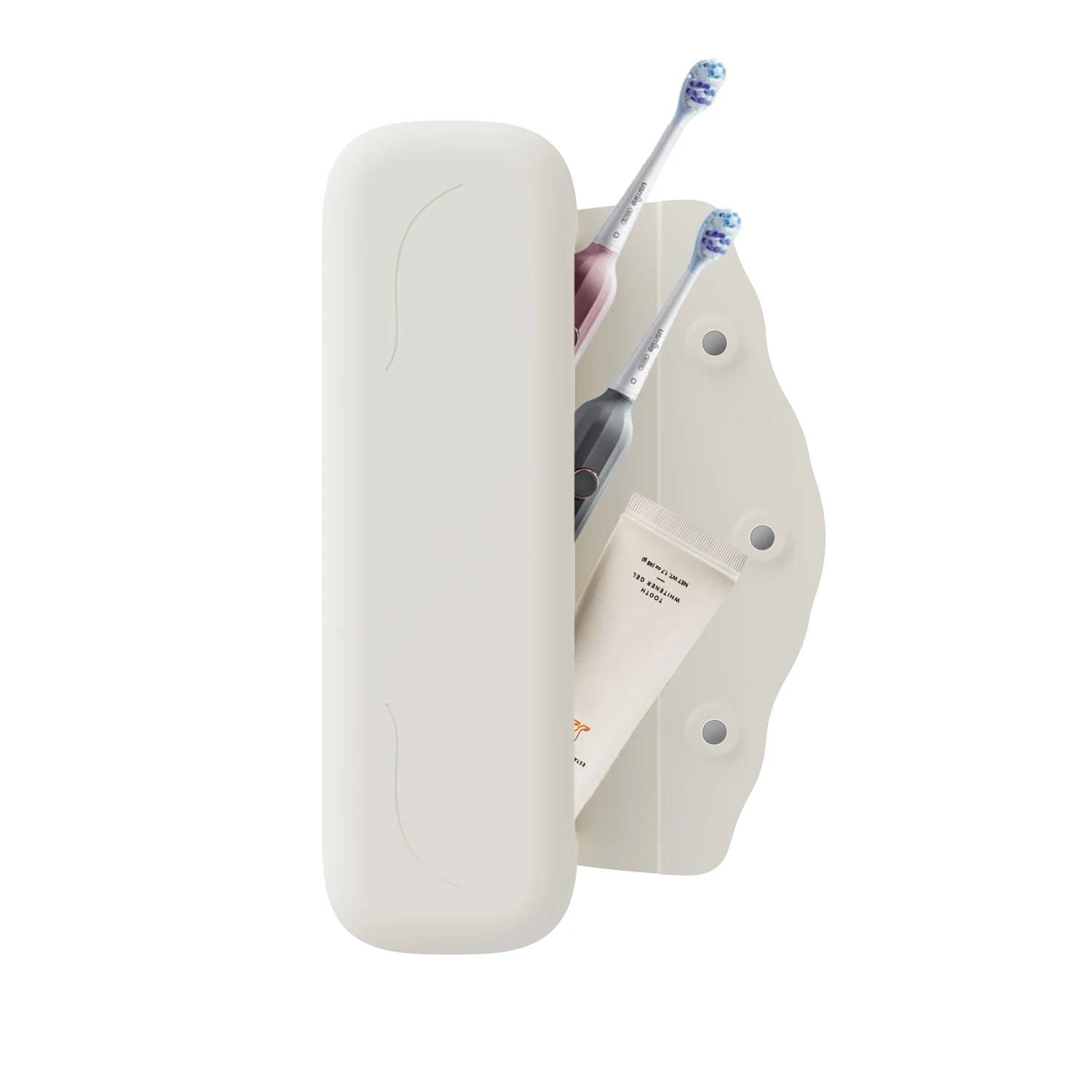 Silicone Toothbrush Travel Case, Portable Toothbrush Storage Box, Suitable for Travel, Gym, Business Trips, and School