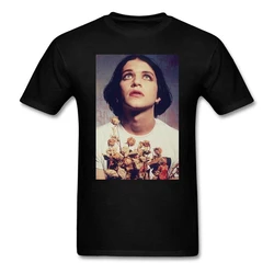 Placebo Brian Molko With Flowers Black For Fashion D Summer Tee Shirts Women