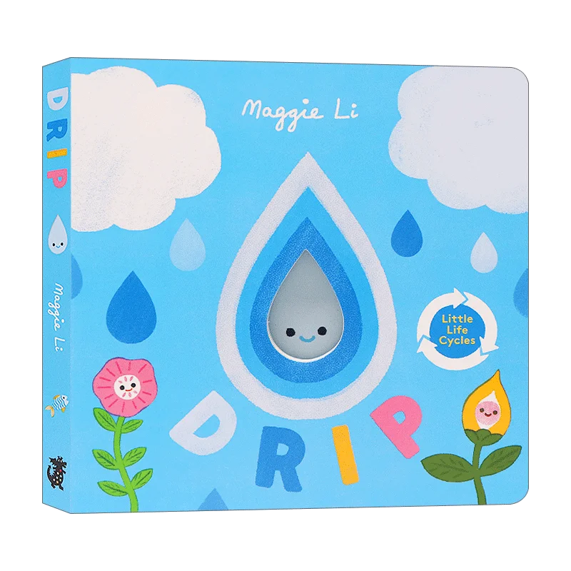 

Little Life Cycles Drip, Children's aged 3 4 5 6 English Picture Book, Board Book 9781787418479