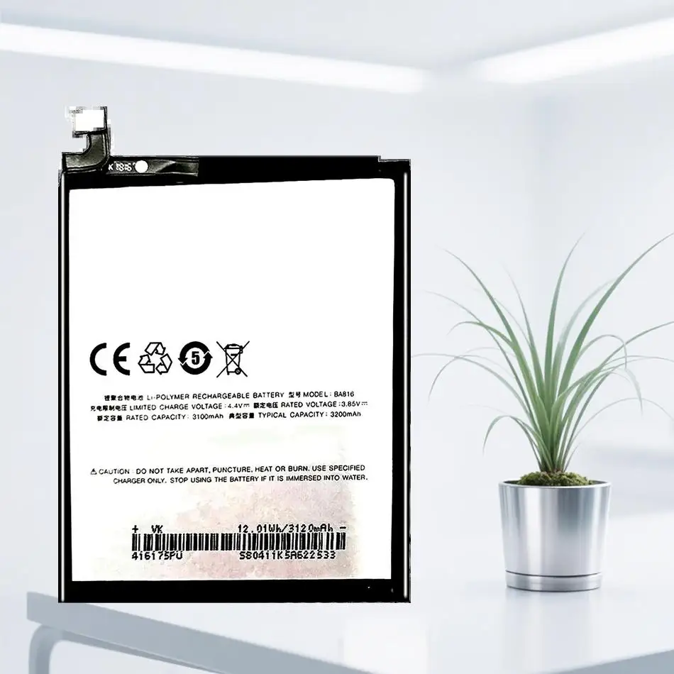 

BA816 Reliable Replacement For Meizu M8 Lite V8 M816H M816Q Fast Shipping 3200Mah Mobile Phone Battery