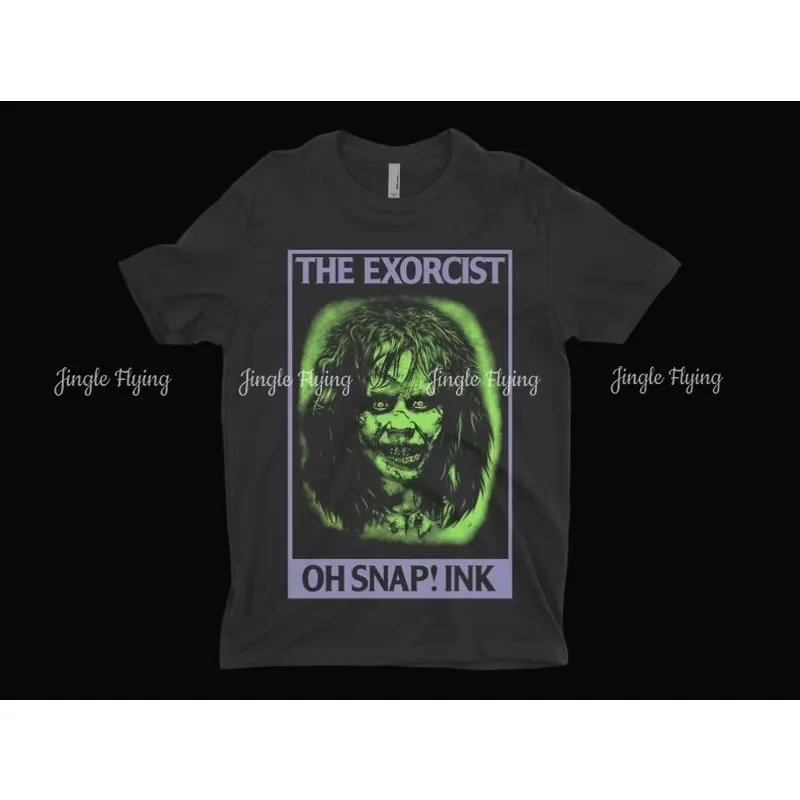 Camiseta gráfica clássica de terror The Exorcist Regan Macneil da Oh Snap Ink