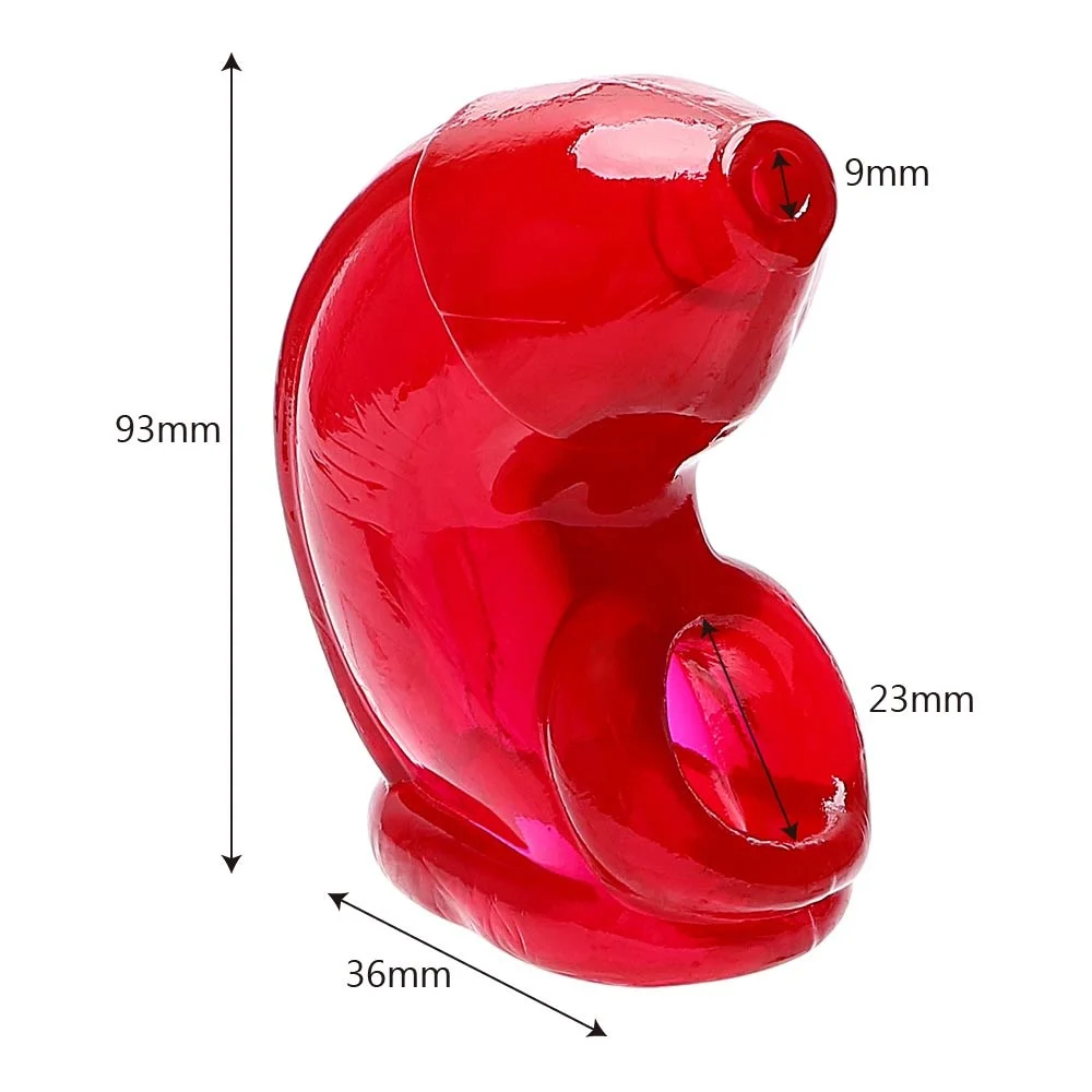 18+ Adults Cock Cages Penis Sleeve Male Soft Penis Ring Reusable Condom Penis Extension Chastity Device Sex Toy for Men Sex Shop