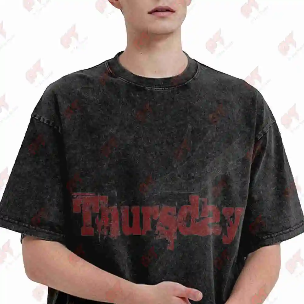 Thursday Band Vintage Washed Tee Pure Cotton T-Shirt