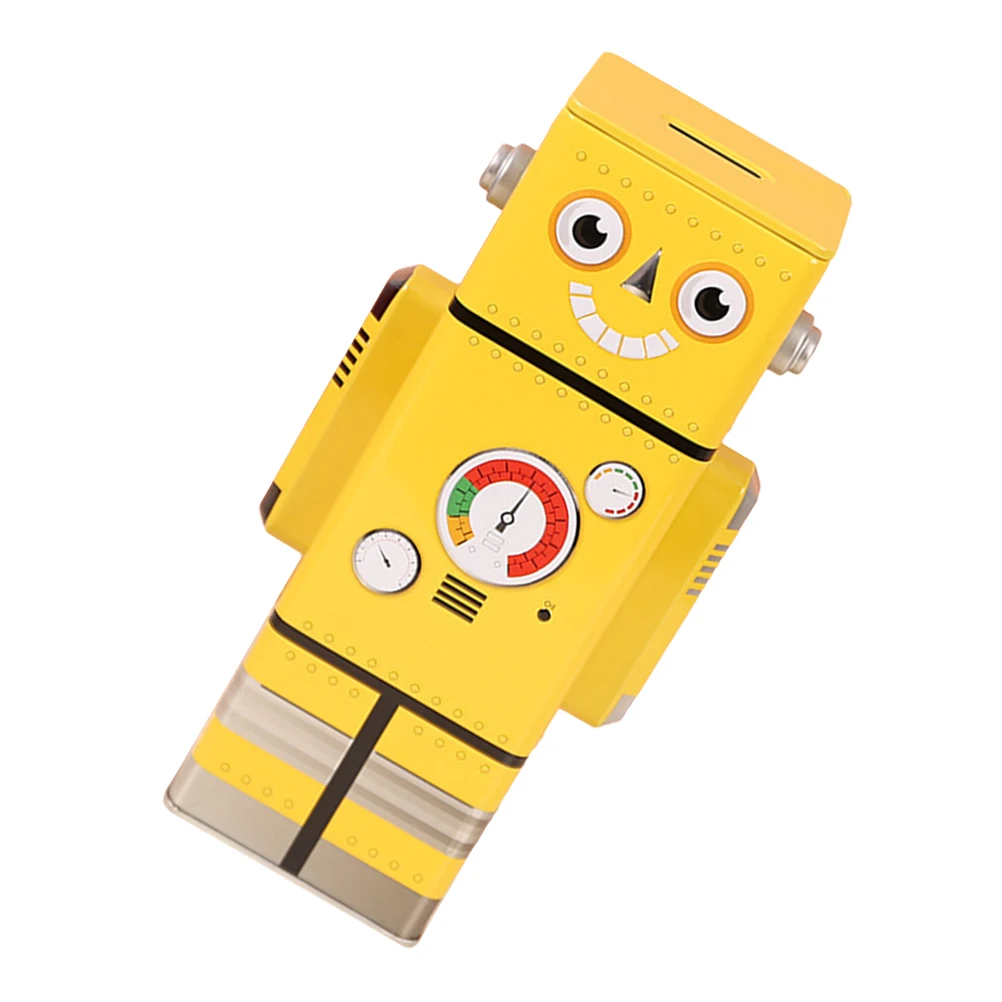 1pc 寝室用ギフトロボットロボット女の子用銀行貯蓄子供コイン子供貯金箱女の子マネー貯金箱銀行
