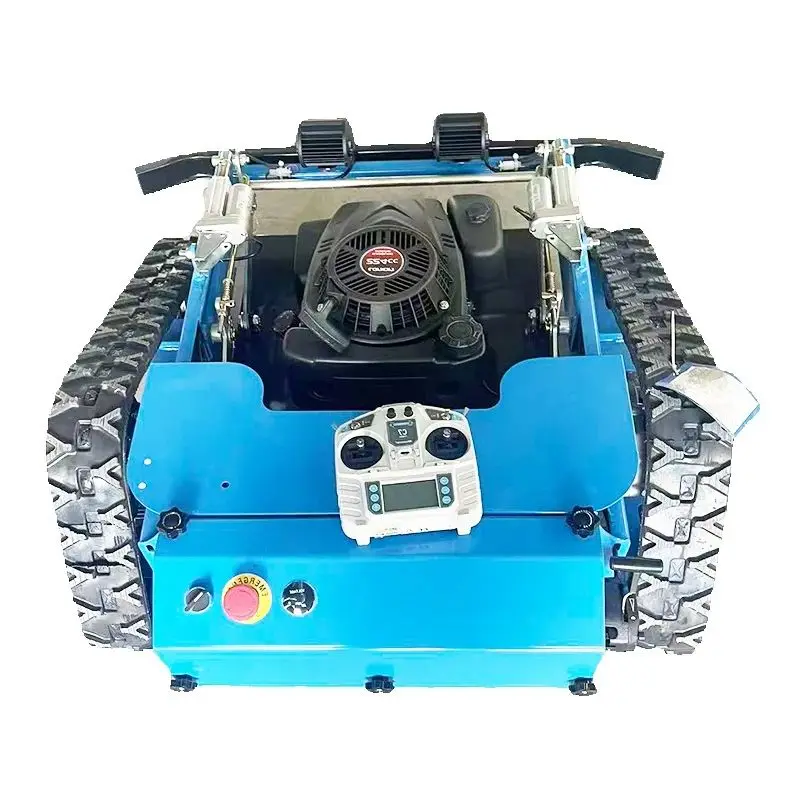 Maßgeschneiderter kommerzieller kabelloser ferngesteuerter Rasenmäher, Hochleistungs-Rasenmäher für jedes Gelände