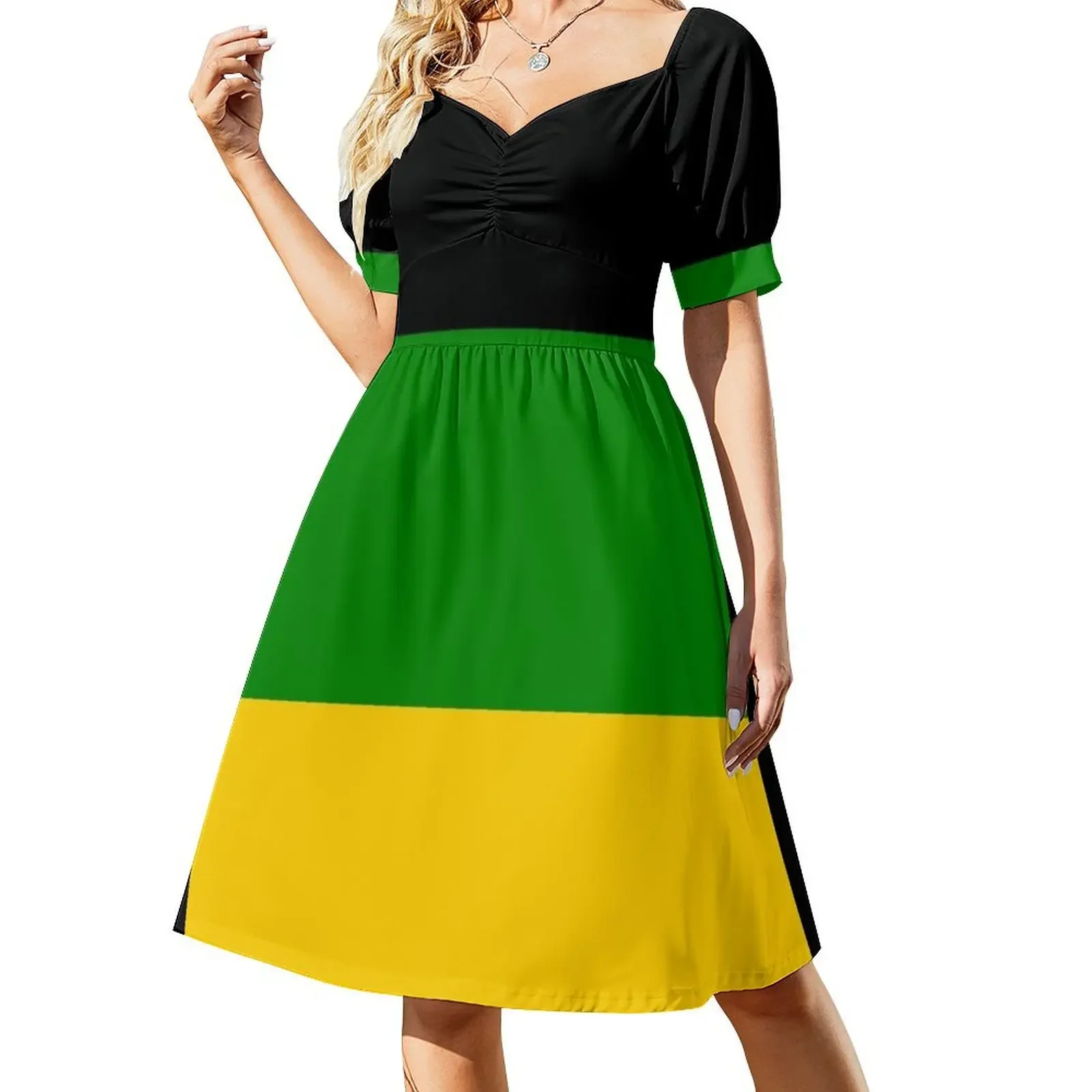 

The African National Congress (ANC) Flag Sleeveless Dress Dresses Female clothing Dress