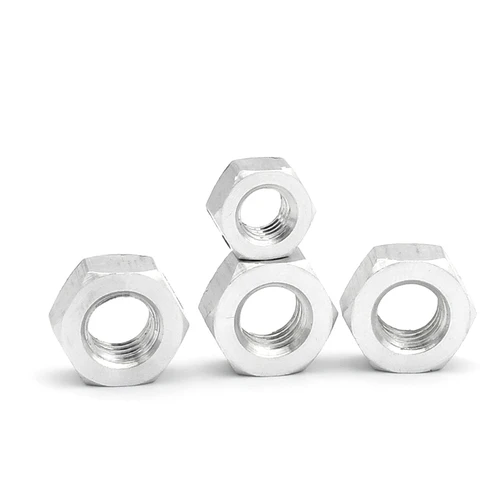 Imagen 2 del producto 6061 #   Aluminio 1 ~ 50 unids/lote M2 M2.5 M3 M3.5 M4 M5 M6 M8 M10 M12 M14 M16 M18 M20 M22 M24 tuerca hexagonal DIN934