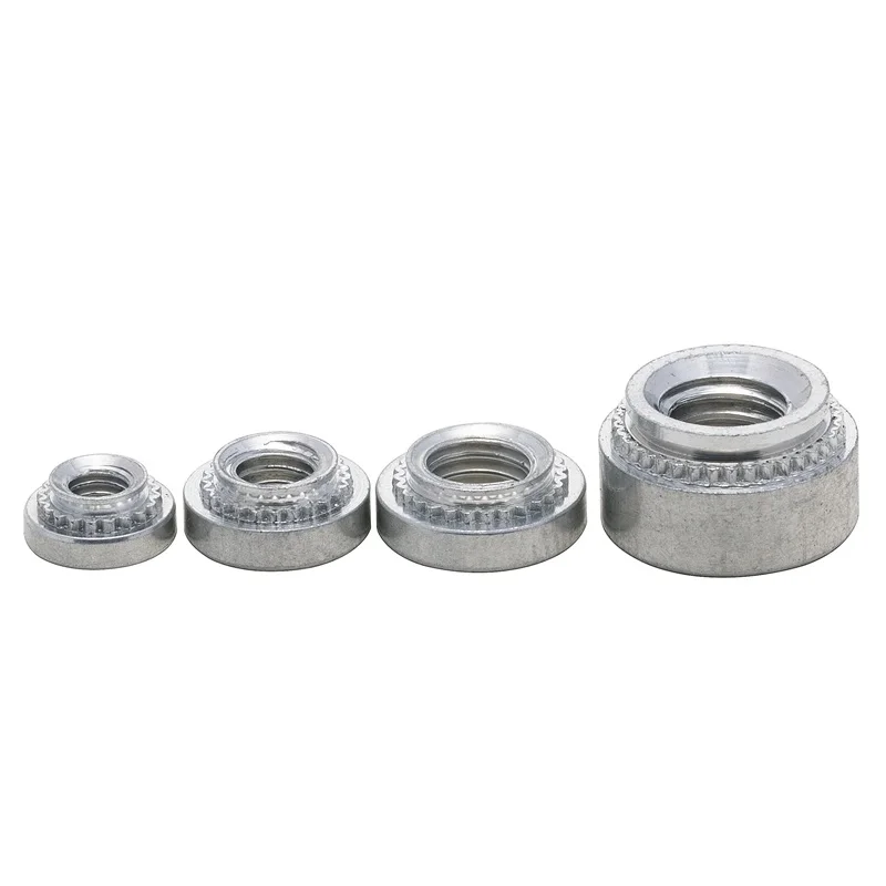 M3 M4 M5 M6 Aluminium CLA Self-Clinching Nut Press Insert Rivet Nut Nutsert Rivnut Slab 0.8-2.3mm