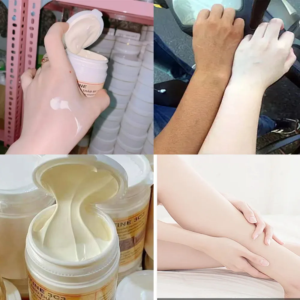 250g Kem Body Kích Trắng Arbutin KC3 Hủ Dòng Kem Dưỡng Trắng Nhanh Chuyên Sâu Cho Bạn Làn Da Trắng Sáng Hơn Brighten And Smooth