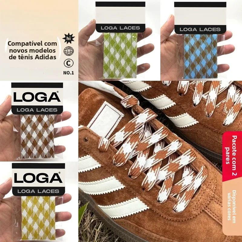 cadarcos-de-algodao-puro-adi-para-tenis-esportivos-formato-plano-t-head-amarelo-e-verde-adaptados-para-varios-tipos-de-cal