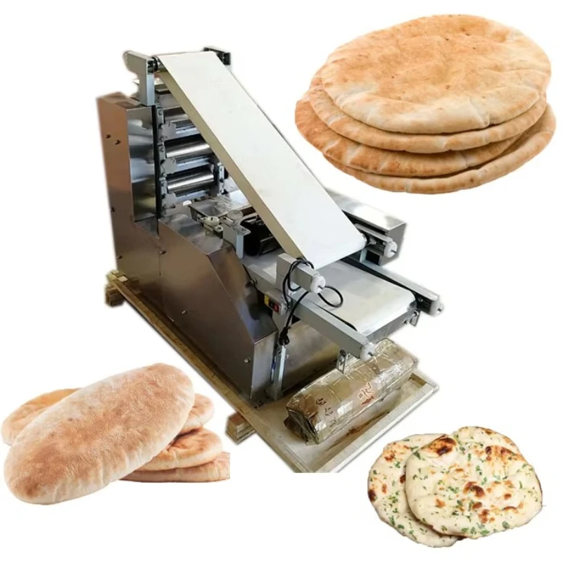 

5-52 cm Manufacturer Automatic Arabian Pita Bread Forming Flat Bread Production Line Tortilla Making Machine