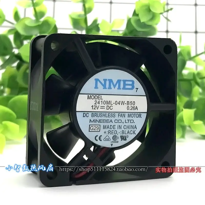 الأصلي 2410ML-04W-B50 12V 0.26A 6025 60*60*25 مللي متر جديد مروحة التبريد المبرد #2