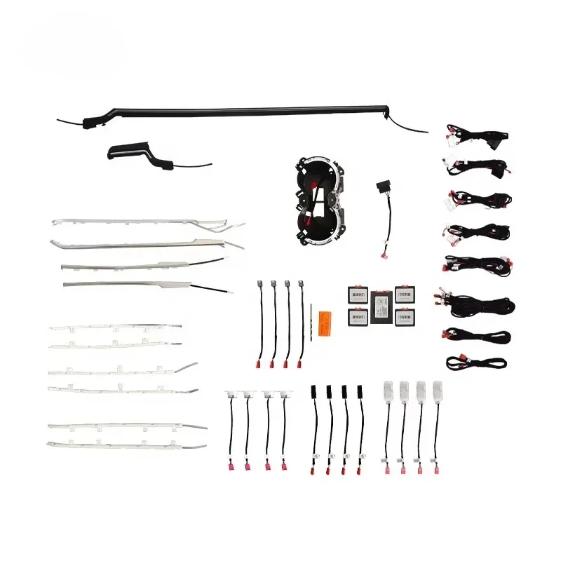 

For Audi A4 A5 B9 2017-2024 LED Light Strip Custom Auto Interior Decorate Atmosphere Ambient Lighting High Quality Car