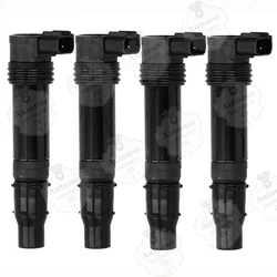 4PCS F6T570 Motorcycle Ignition Coil Stick Fit Ignition Coil for KAWASAKI ZX636 ZX6R ZXR9F ZX R9F 636 2005-2016