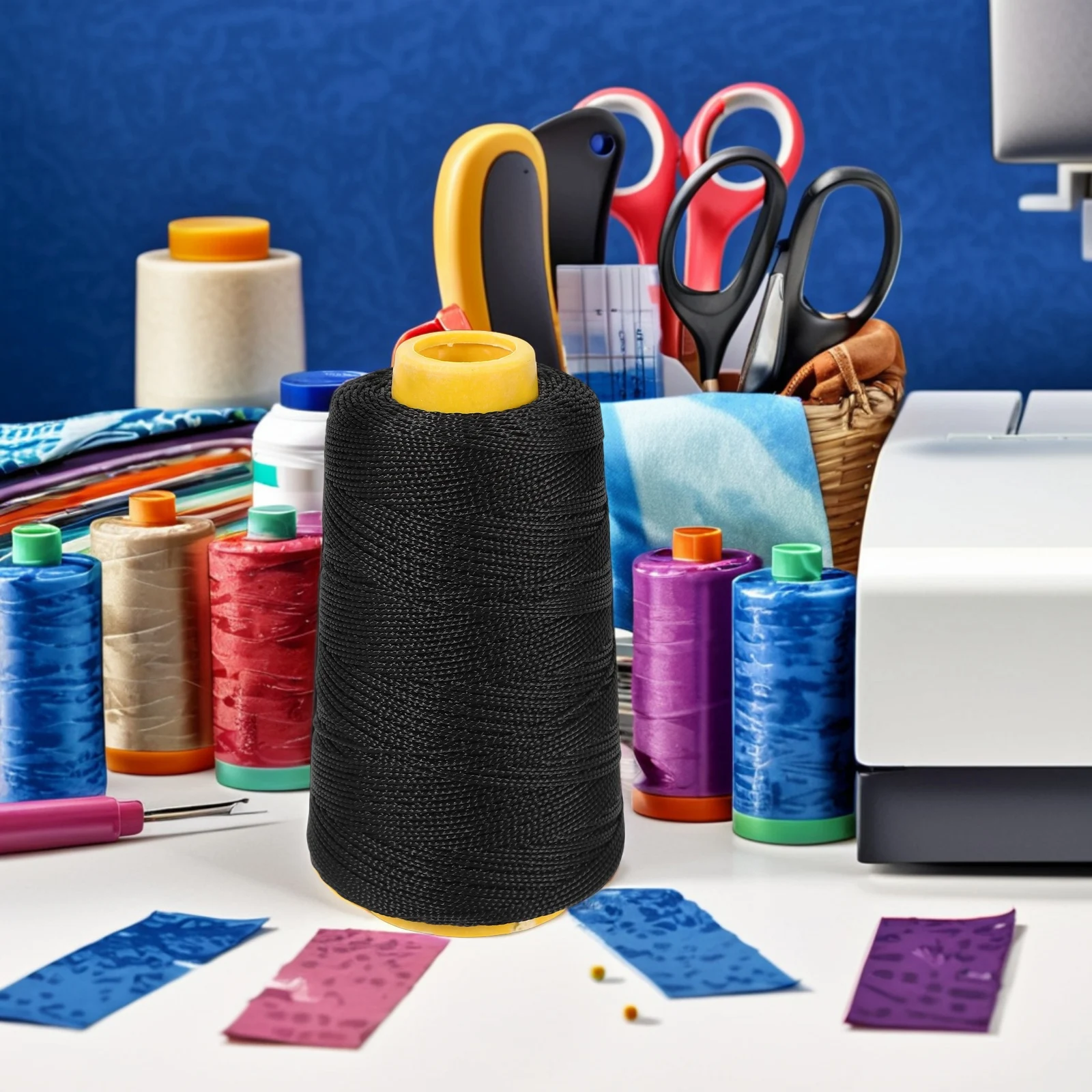 

1 Roll Hand Sewing For Repair Crafting Furniture Bags Bookbinding Durable Nylon Thread Smooth Fade Resistant Versatile