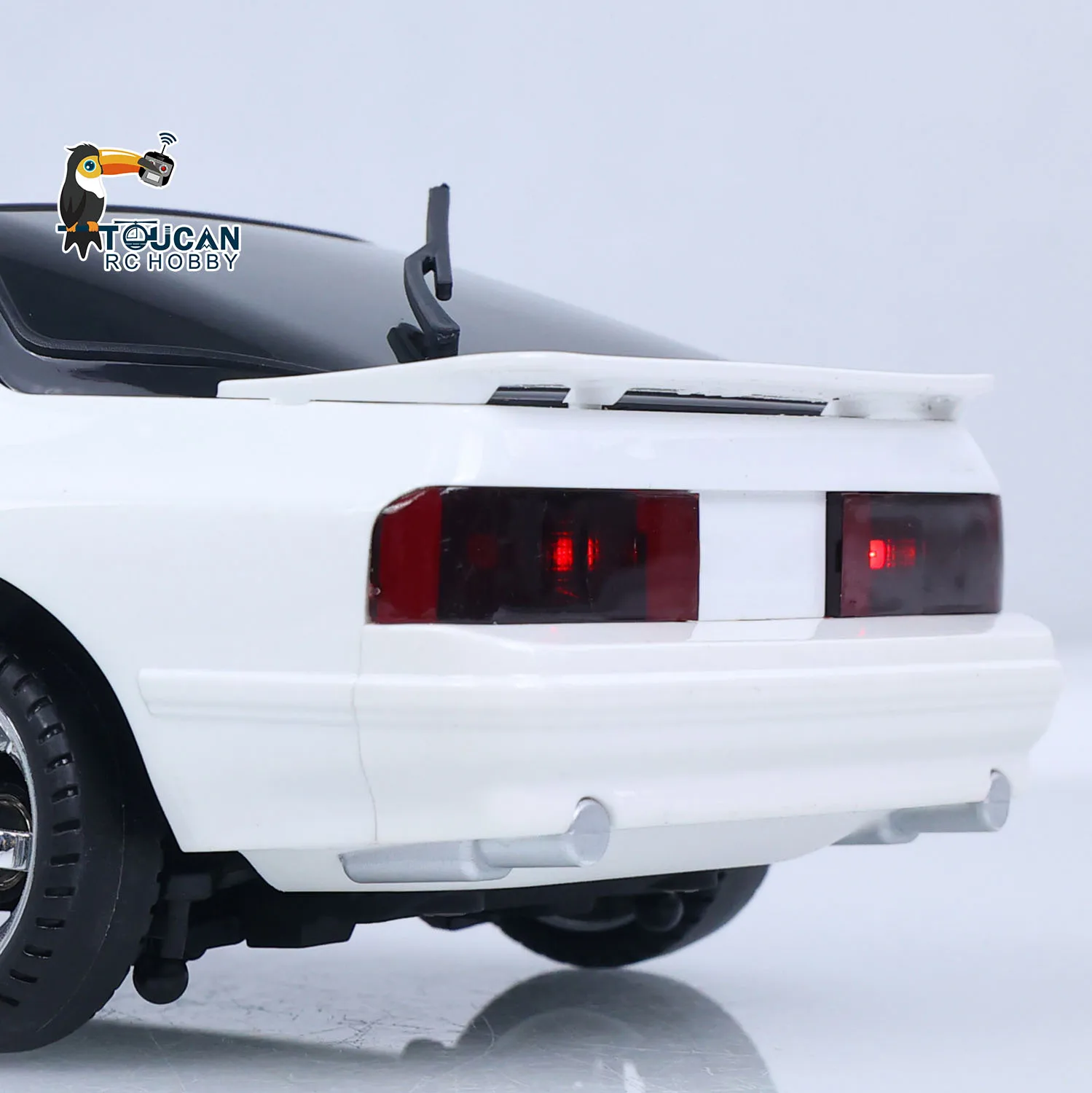 RC Mini Geschenk 1/18 Maßstab RTR Drift Hochgeschwindigkeitsauto RX7 RWD LDRC LD1802 Ferngesteuertes Rennfahrzeug mit Gyroskop und Lichtern – Detail 17