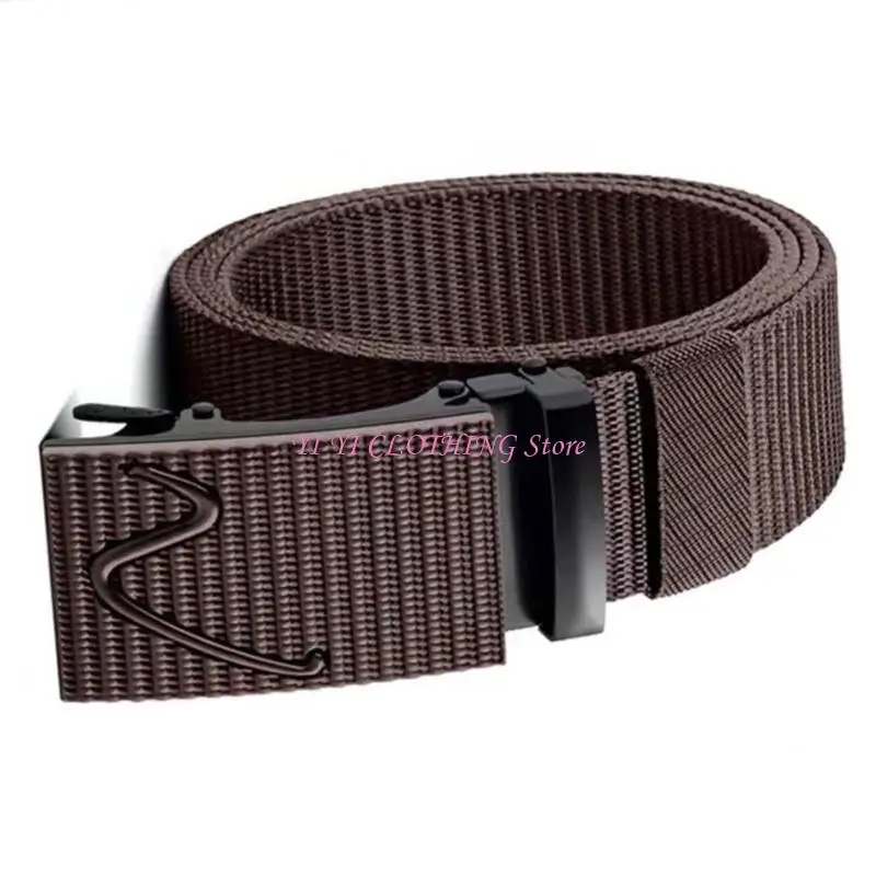 حزام من القماش بمشبك معدني N5KF بتصميم من النايلون المقوى للرجال والنساء