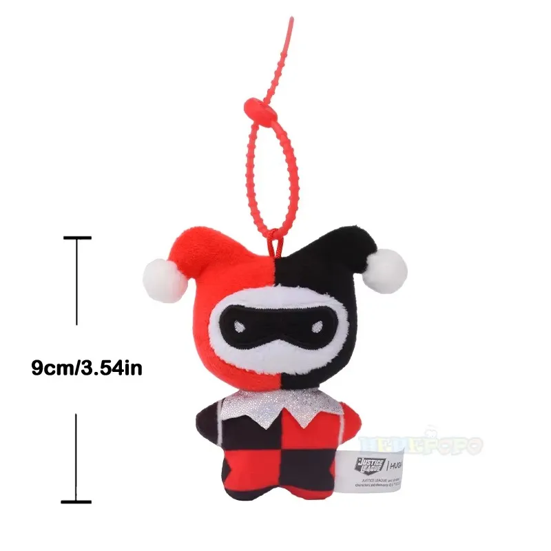 NEW DC Comics Justice League Plush Keychain Superman Batman Joker Harley Quinn Bag Charm Cartoon Hero Plush Doll Holiday gifts - view 5