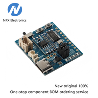 HLK-V20 intelligent voice recognition chip control module serial port module dual-mode customizable wake-up word