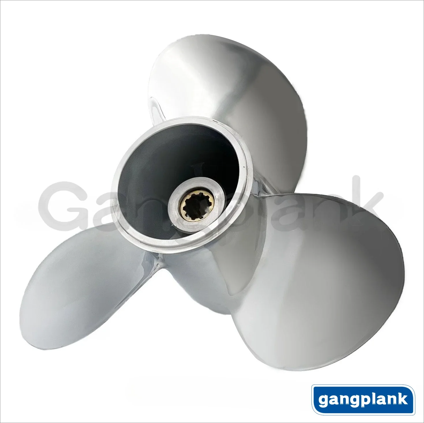 Boat Engine Stainless Steel Marine Propeller for Yamaha Outboard Motors 20-30HP 10 1/8X11 10 1/8X12 10 1/8X13 14/15 Inch