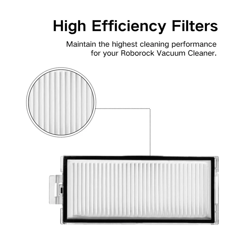 Для Xiaomi Roborock Q7 Max Q7 Max+ Q7 Plus T8 Робот-пылесос Запасные части Основная боковая щетка Фильтр Швабра Мешок для пыли