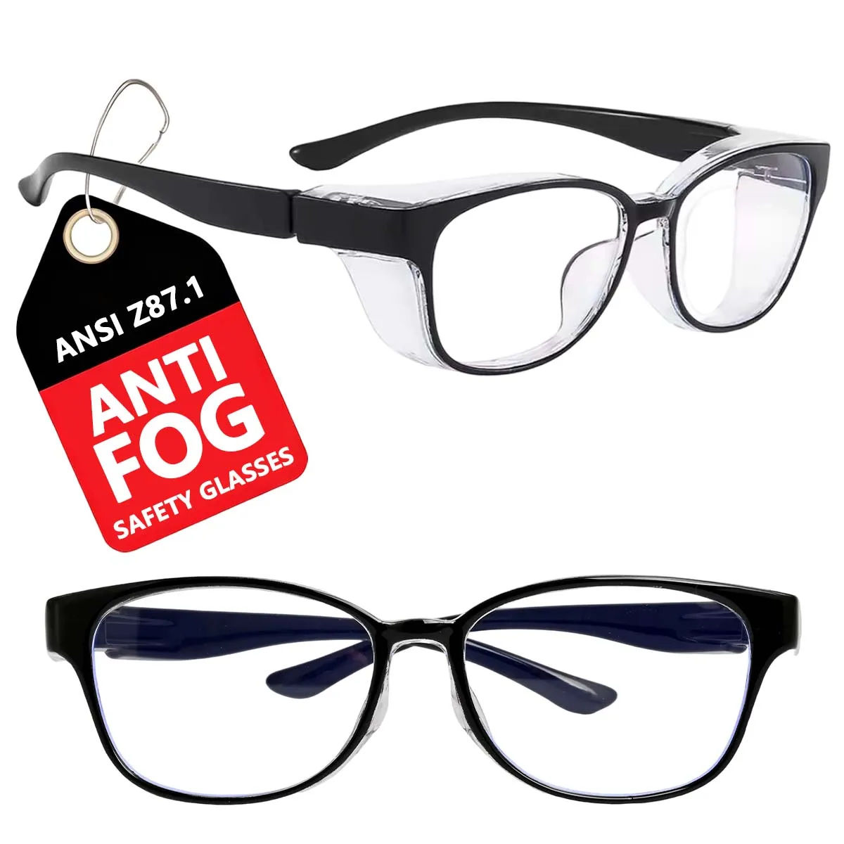 Anti Fog Safety Gla…