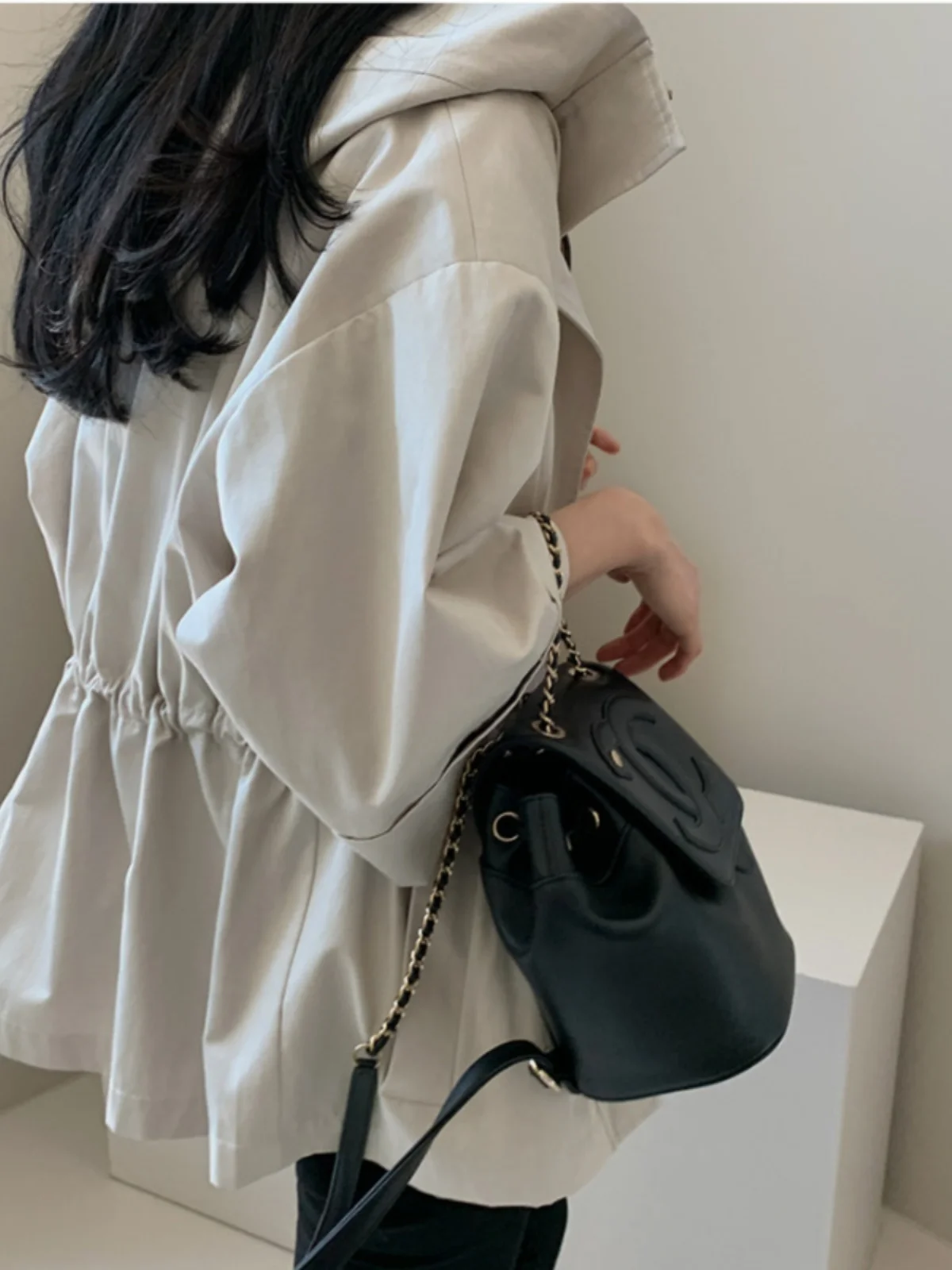 Lente Herfst ort Jaet Rits Casual Bovenkleding Onafhankelijk Station Grensoverschrijdende Dongda Gate Sle Damesjas