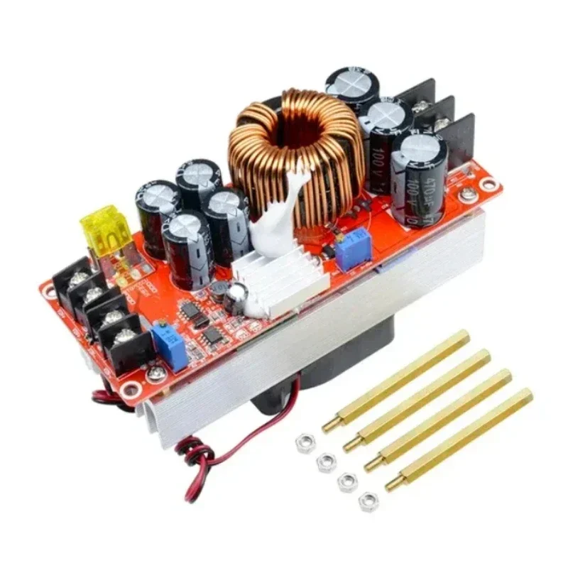 1800W 40A 1500W 30A 1200W 20A DC-DC Boost Converter Step Up Power Supply Module 10-60V to 12-90V adjustable voltage charger