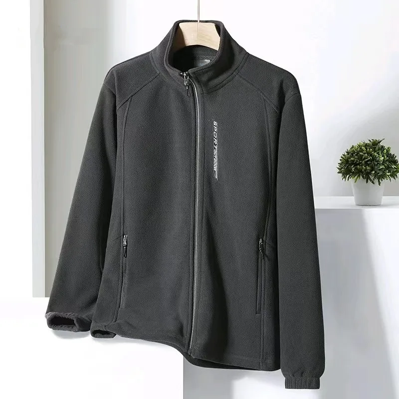 Men's Outdoor Casual Liner Autumn and Winter Fleece Jacket