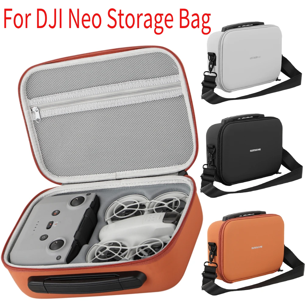 Portable Carrying Case For DJI Neo Drone Storage Bag Waterproof Protective Case For DJI RC N3 Remote Controller Carrying Box