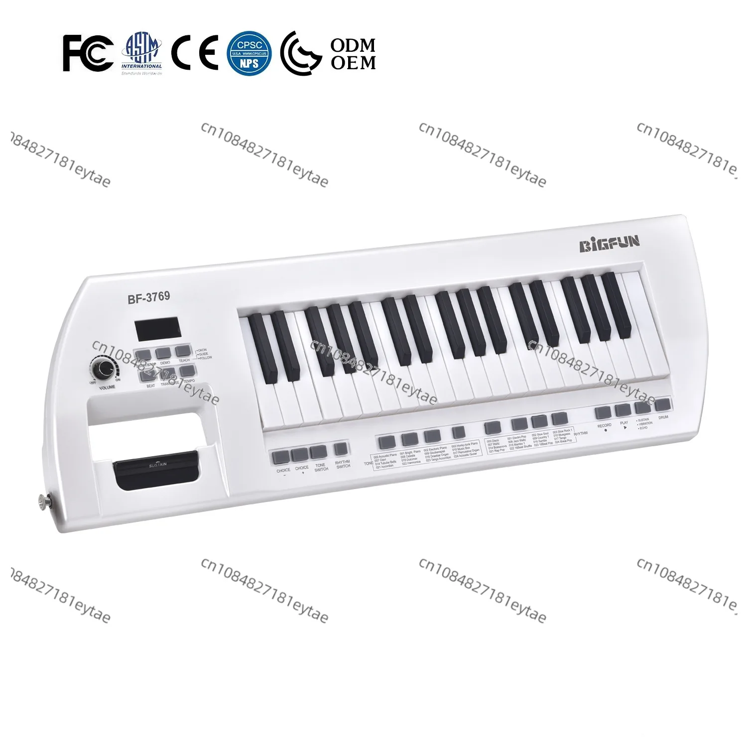 

BIGFUN37 key electronic organ guitar wheel