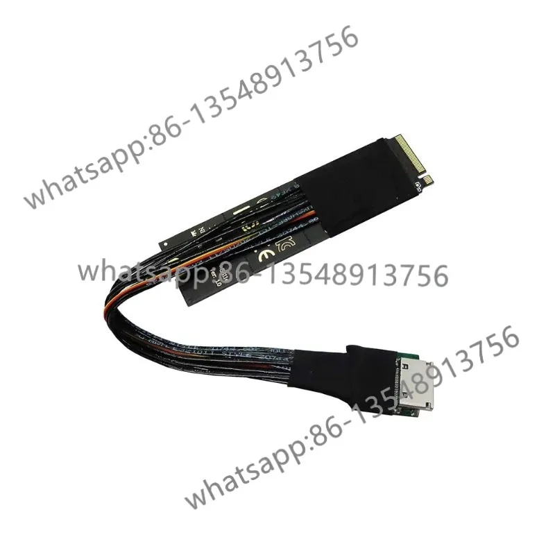 NVMe M.2 to Oculink SFF-8611 SFF-8612 Female PCIe 4.0 Adapter Cable
