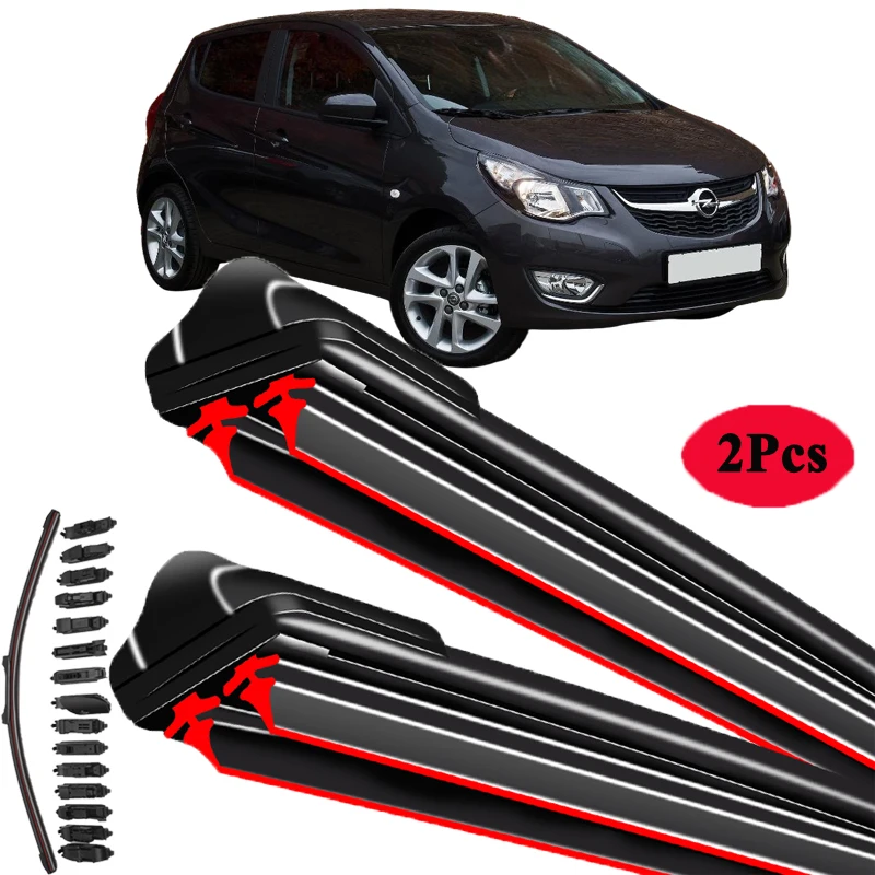 

For OPEL KARL 2015-2024 Car Windshield Wiper Blade Front Windscreen Brushes Washer Accessories Window Cleaning Replacement Parts