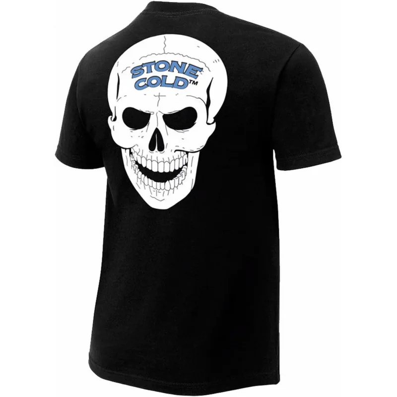 تي شيرت ريترو للرجال من القطن مقاس أوروبي حجر كولد ستيف أوستن 3:16 أساسي فضفاض مناسب للصيف كاجوال برقبة دائرية وأكمام قصيرة #3