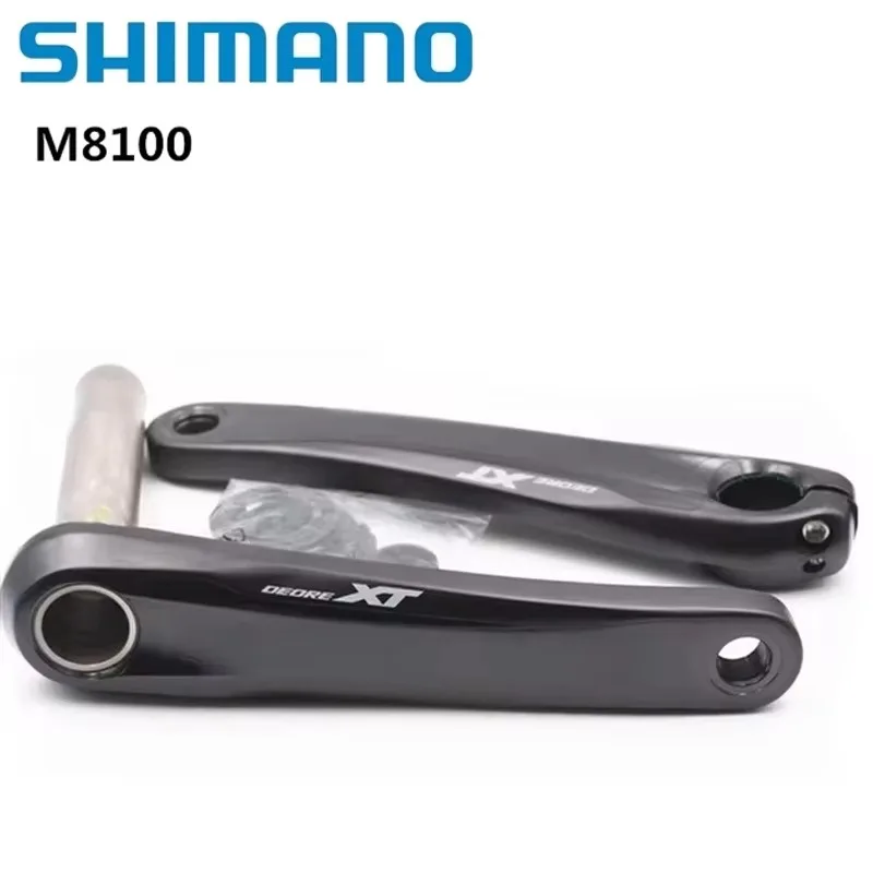 Shimano Deore XT M8100 Crankarm Grinding Code Without Serial Number 165mm 170mm 175mm Original Shimano 12s For MTB Mountain Bike