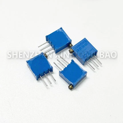 10pcs 3296 3296X series resistanceohm Trimpot Trimmer Potentiometer 1K 2K 5K 10K 20K 50K 100K 200K 500K 1M ohm 100R 200R 500R