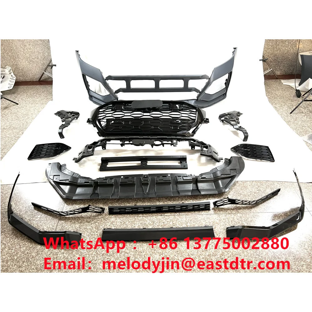 RSQ8 Style Front Bumper Fit Audi Q8 PP Auto Tuning Parts Factory Price