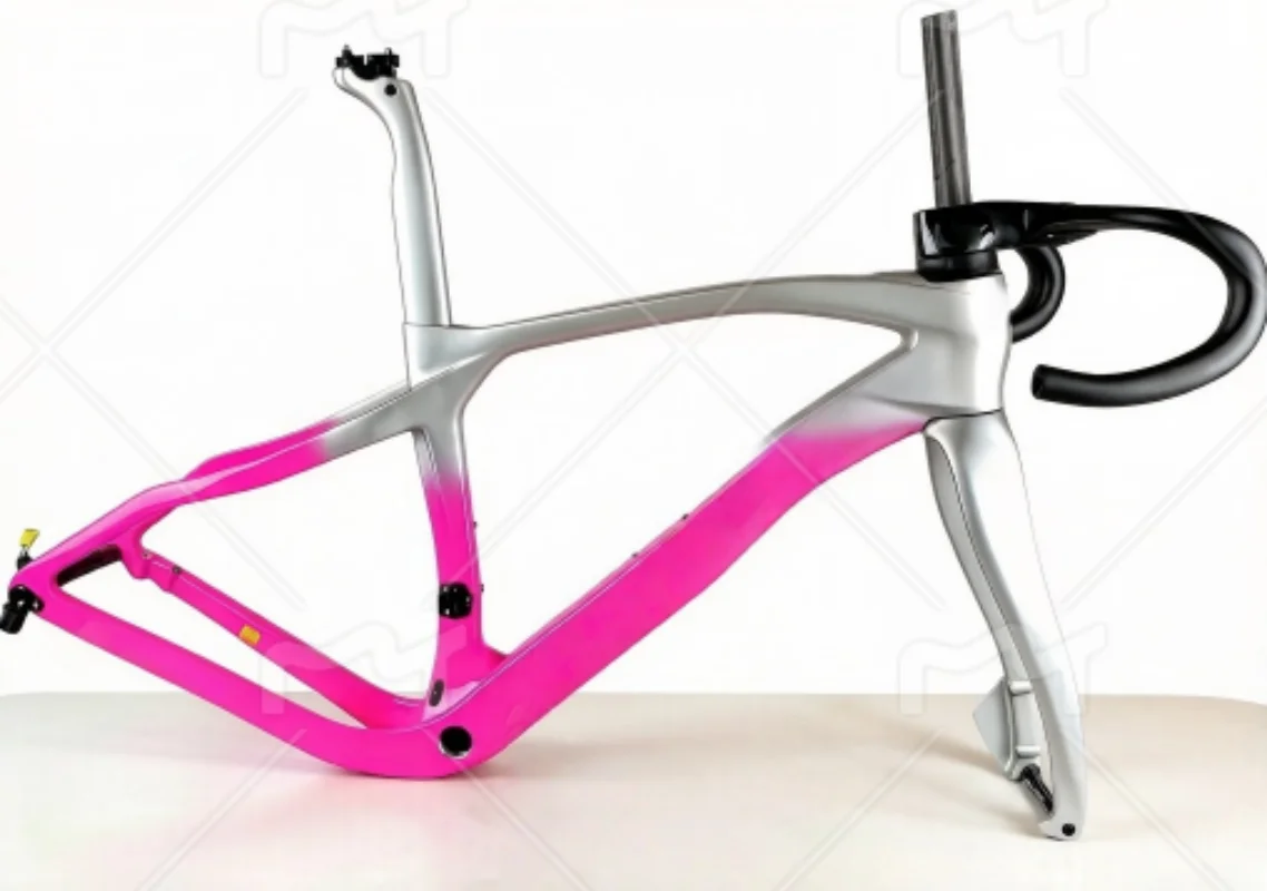 

Карбоновая рама для гравийного велосипеда 2026 F16, шоссейная рама T1100 с дисковыми тормозами, карбоновая шоссейная рама F14, производство Тайвань