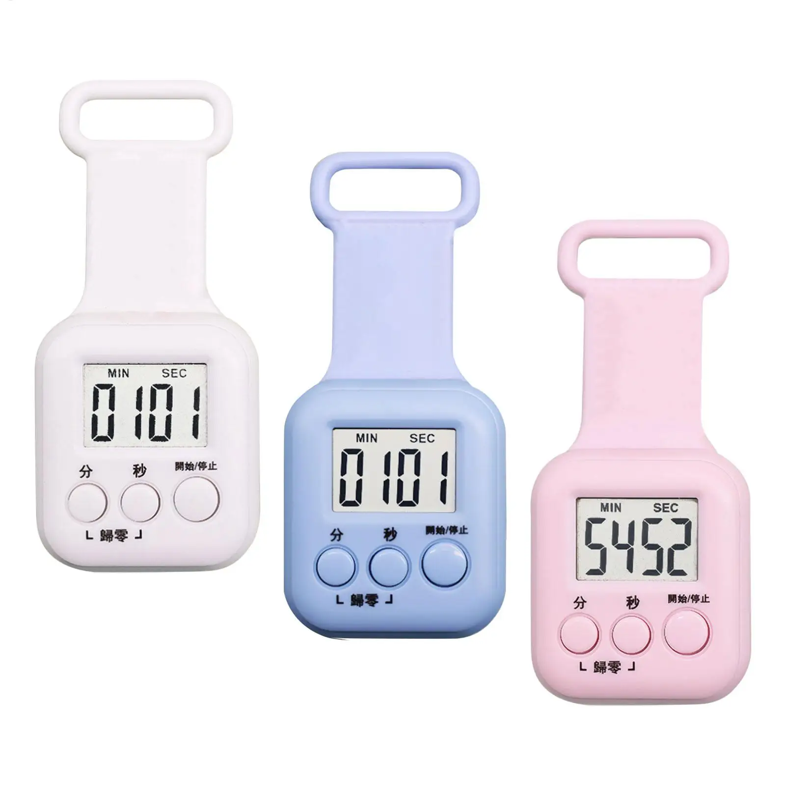 LED Digital Magnetic Stopwatch Versatile Timer Clock for Kitchen, Gym & Classroom, Time Counter for Cooking Yoga Outdoor Sports