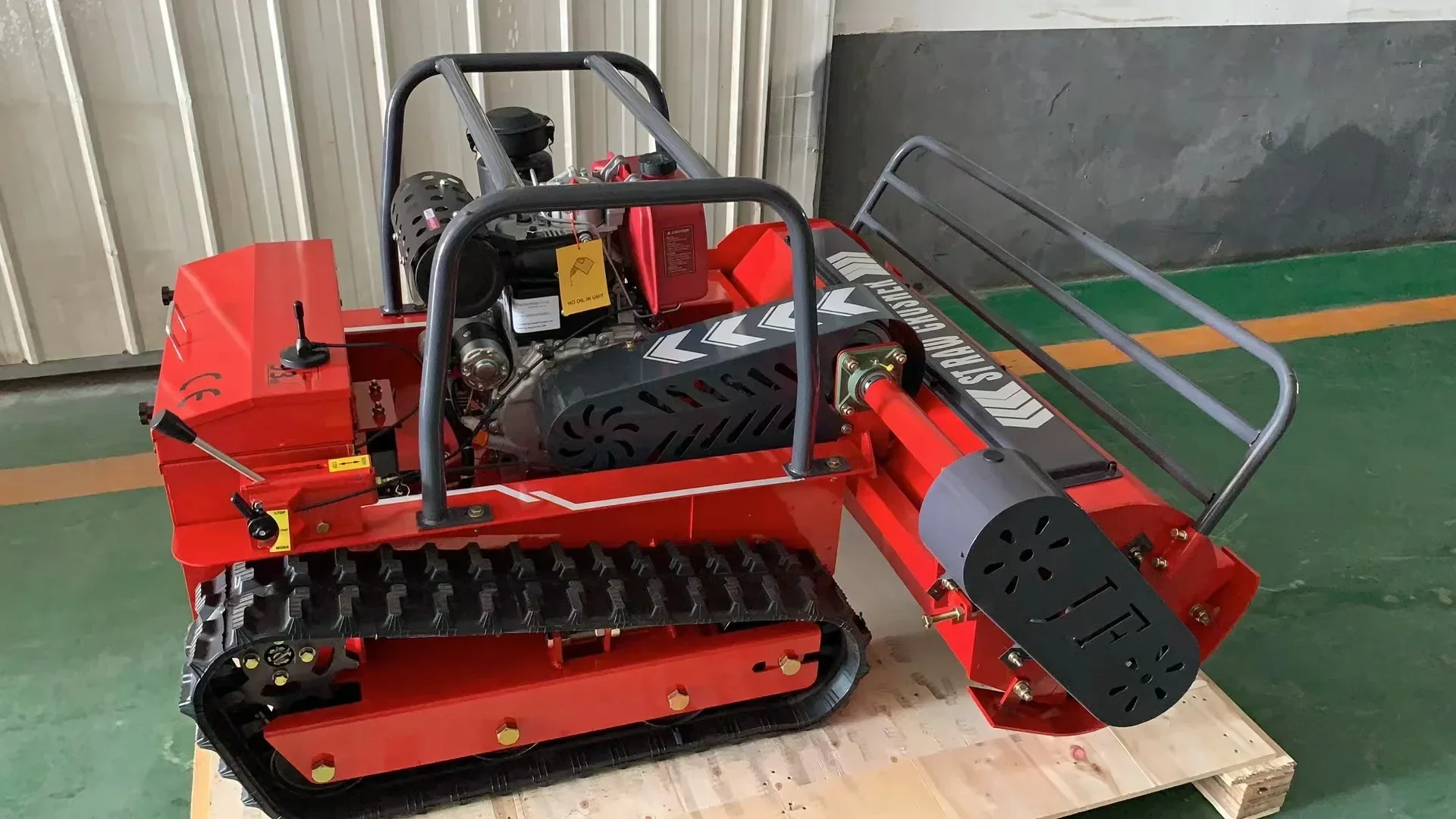 

120cm 15hp Diesel power Remote Control Mini Lawn Mower