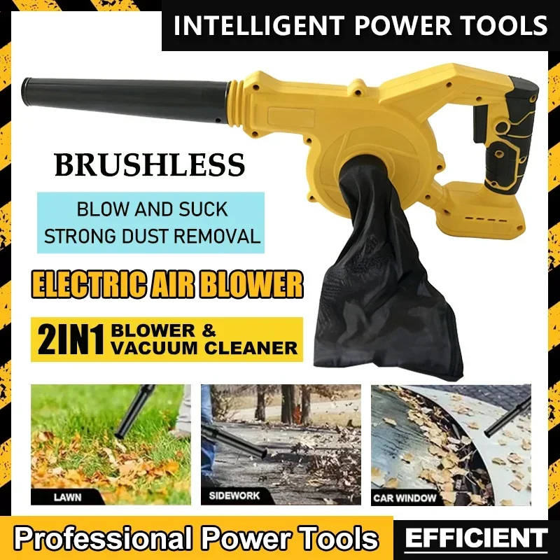 

Fit Dewalt Brushless Electric Blower Speed Adjustable Powerful Cordless Leaf Blower Portable Household Blowing Dust Blowing Snow