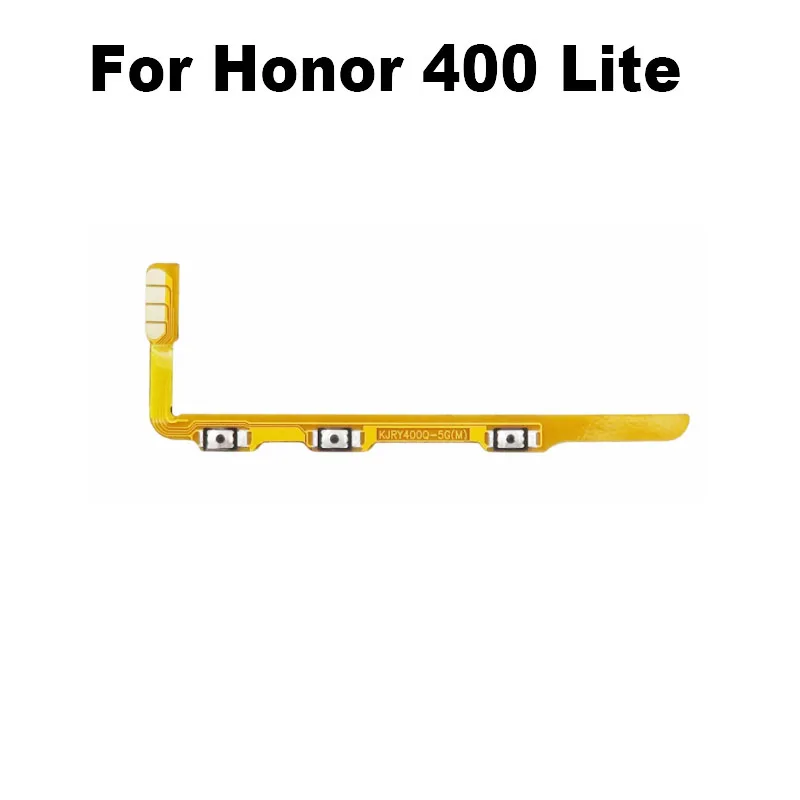 For Huawei Honor 400 Lite 5G Power Volume Switch Side Button Key Flex Cable Flex Cable Smartphone Replacement ABR-NX1 ABR-N31C1