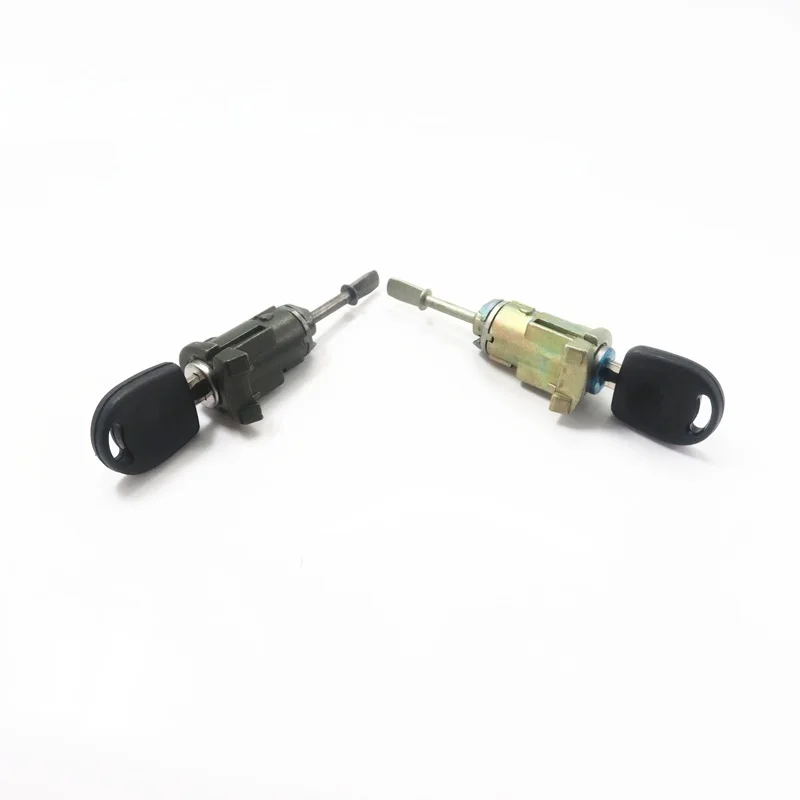 Car accessories Front Right & Left Driver Side Door Lock Cylinder With Key For VW Passat B5 Lupo Seat Leon 3B0837167 3B0837168